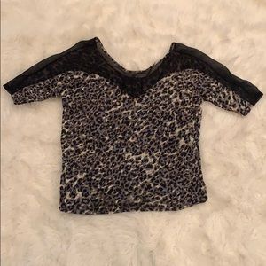 Leopard Print Top
